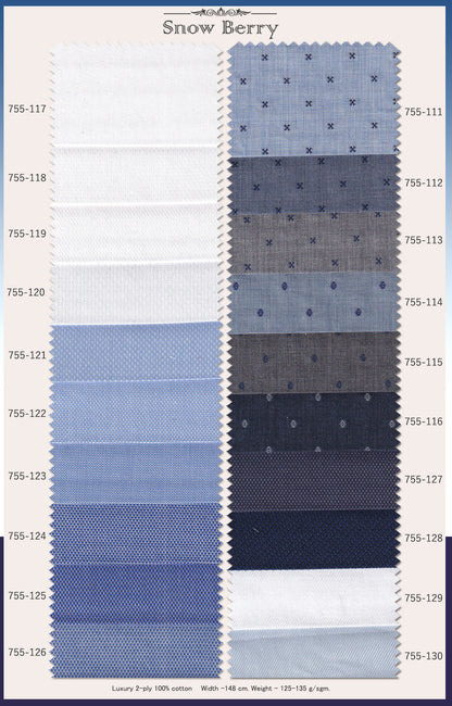 Snow Berry Shirt Bespoke No.4