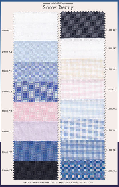 Snow Berry Shirt Bespoke No.5