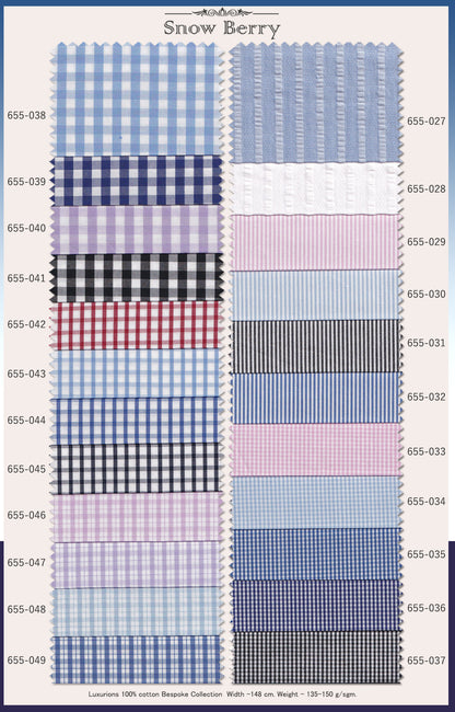 Snow Berry Shirt Bespoke No.5