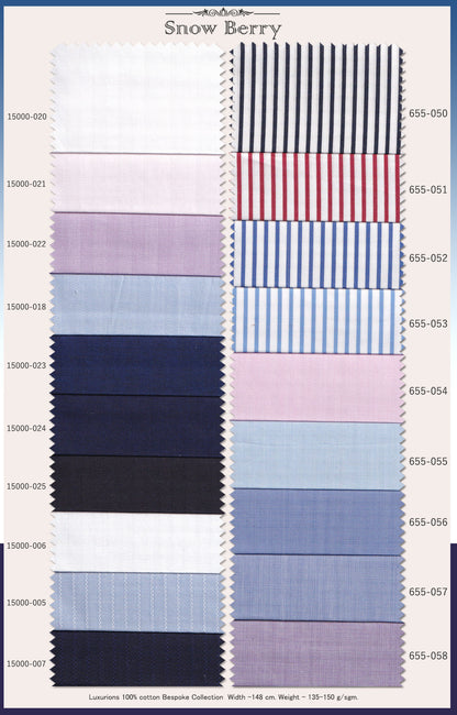 Snow Berry Shirt Bespoke No.5