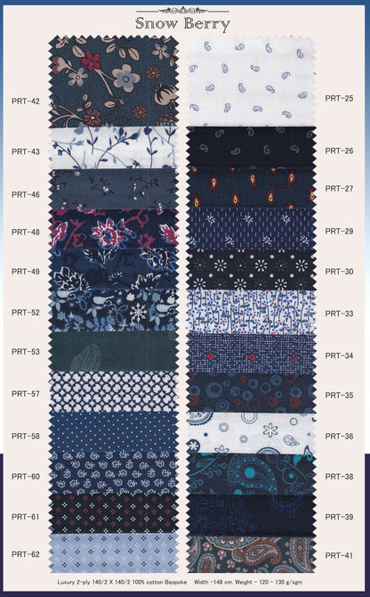 Snow Berry Shirt Bespoke No.3