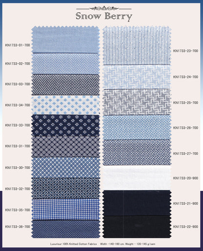 Snow Berry Shirt Bespoke No.7