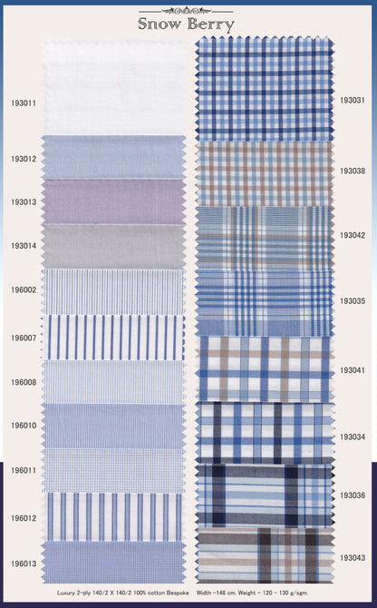 Snow Berry Shirt Bespoke No.3