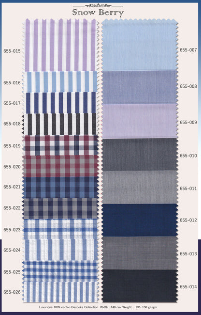 Snow Berry Shirt Bespoke No.5