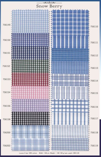 Snow Berry Shirt Bespoke No.4