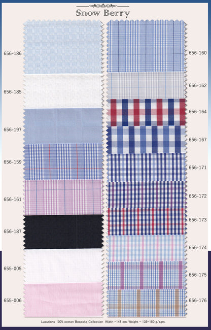 Snow Berry Shirt Bespoke No.5