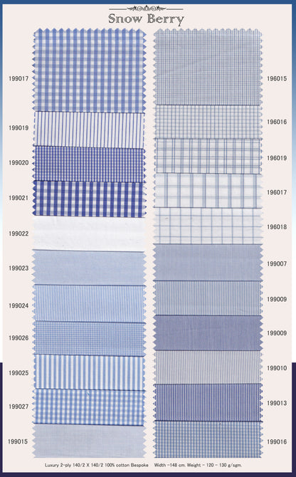 Snow Berry Shirt Bespoke No.3