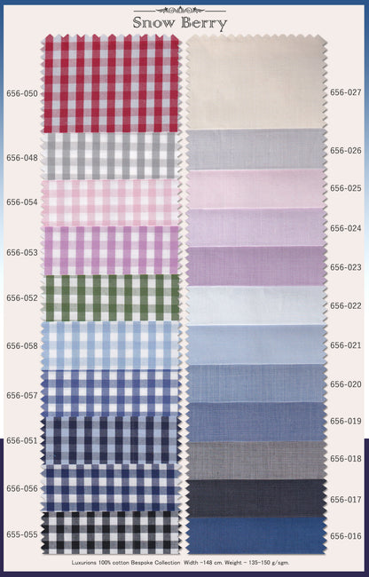 Snow Berry Shirt Bespoke No.5