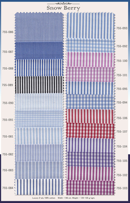 Snow Berry Shirt Bespoke No.4