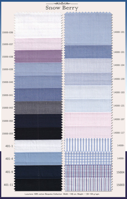 Snow Berry Shirt Bespoke No.5