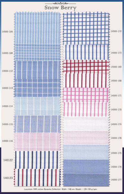 Snow Berry Shirt Bespoke No.5